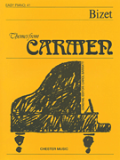 Themes from Carmen-Piano Solo piano sheet music cover